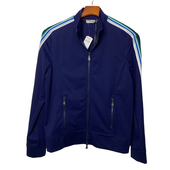 Anatomie Jackets & Blazers - ANATOMIE JoJo Zip Front Track Jacket Navy NWT Medium